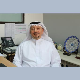 In my office at Kuwait University